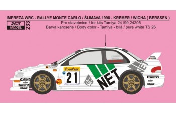 Transkit - Subaru Impreza WRC 98 - Rallye Monte Carlo / Šumava 1998 - Kremer